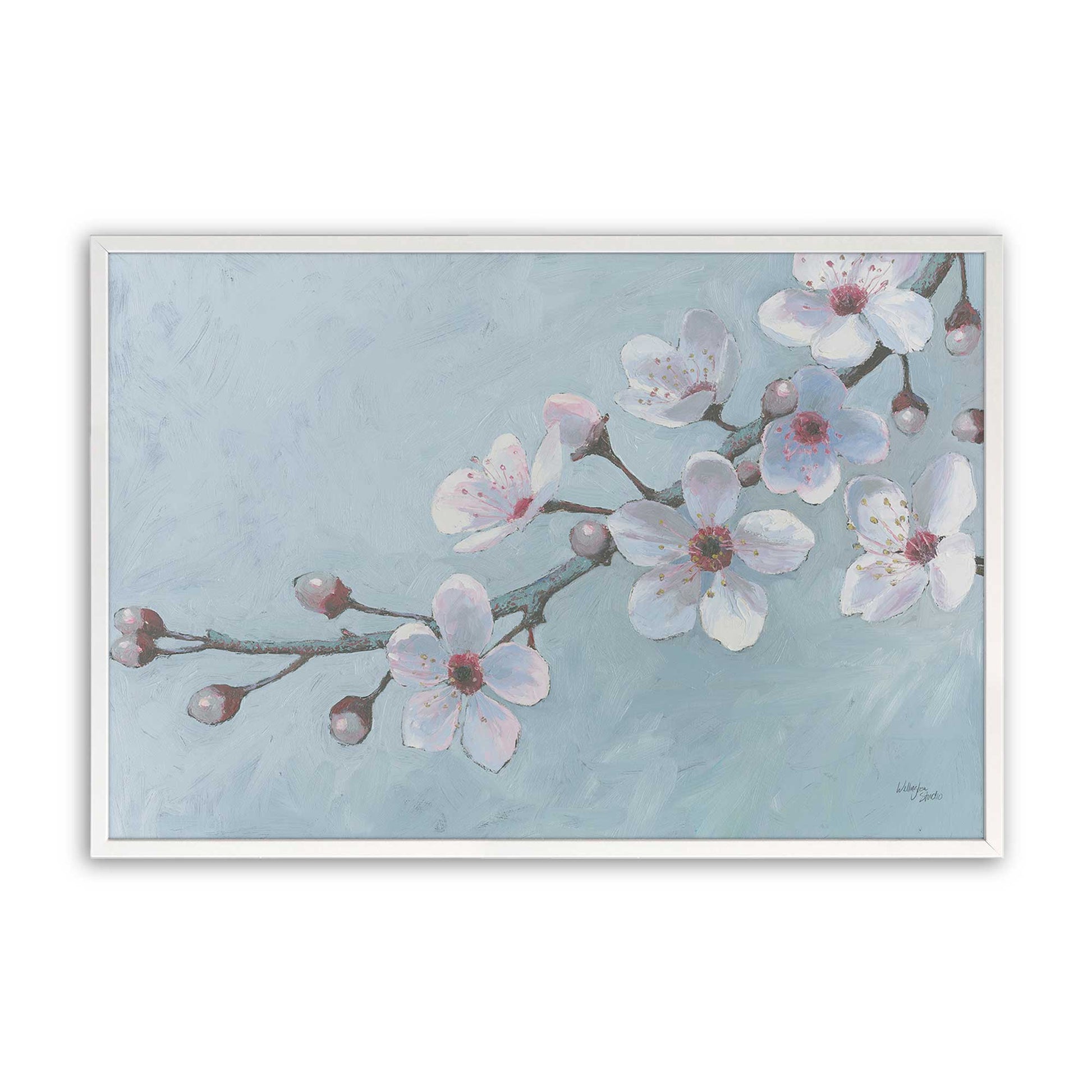 [Color:Opaque White], Picture of art in a Opaque White frame