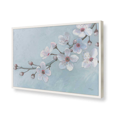 [Color:Opaque White], Picture of art in a Opaque White frame of the corner