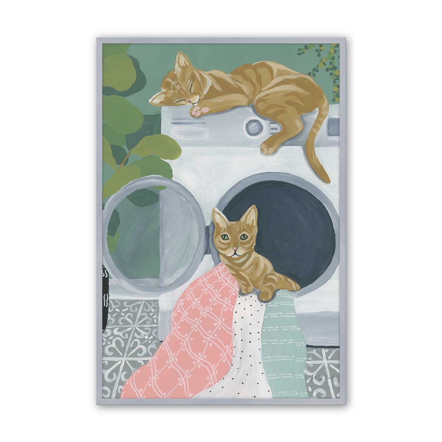 [Color:Polished Chrome], Picture of art in a Polished Chrome frame