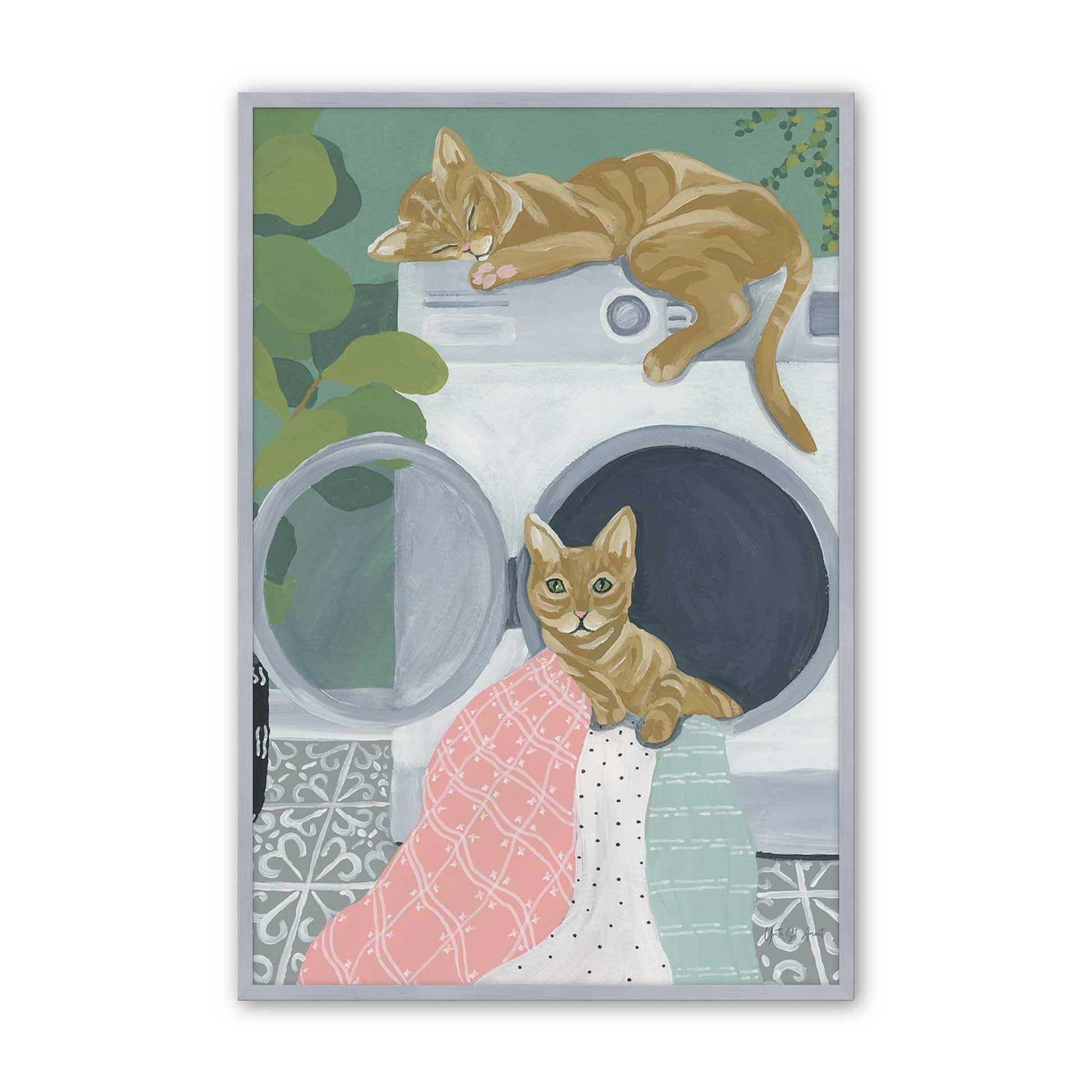 [Color:Polished Chrome], Picture of art in a Polished Chrome frame