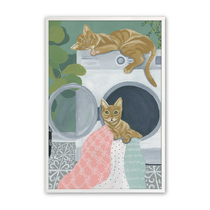 [Color:Opaque White], Picture of art in a Opaque White frame