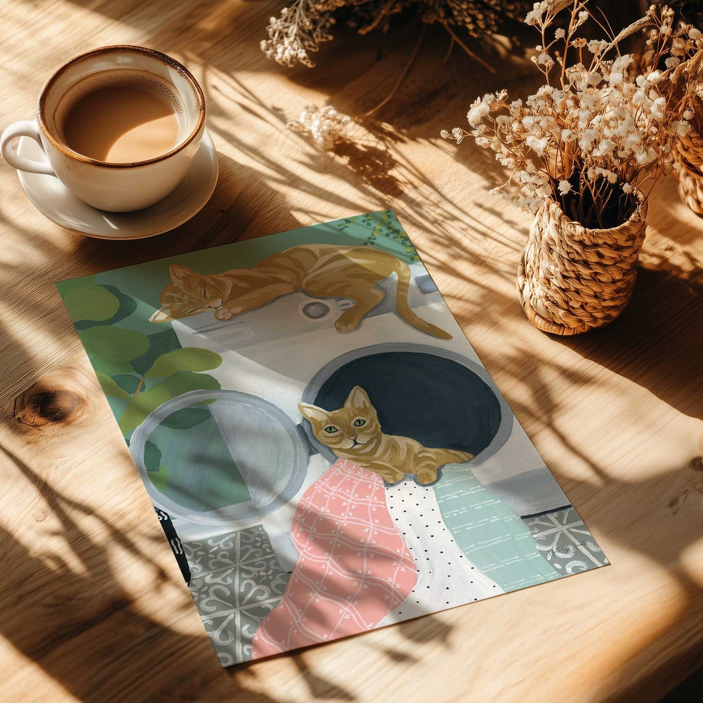 [Color:Rolled Print], Picture of close up of art