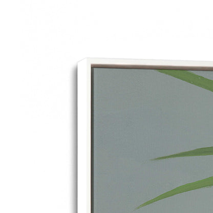 [Color:Opaque White], Picture of art in a White frame at an angle