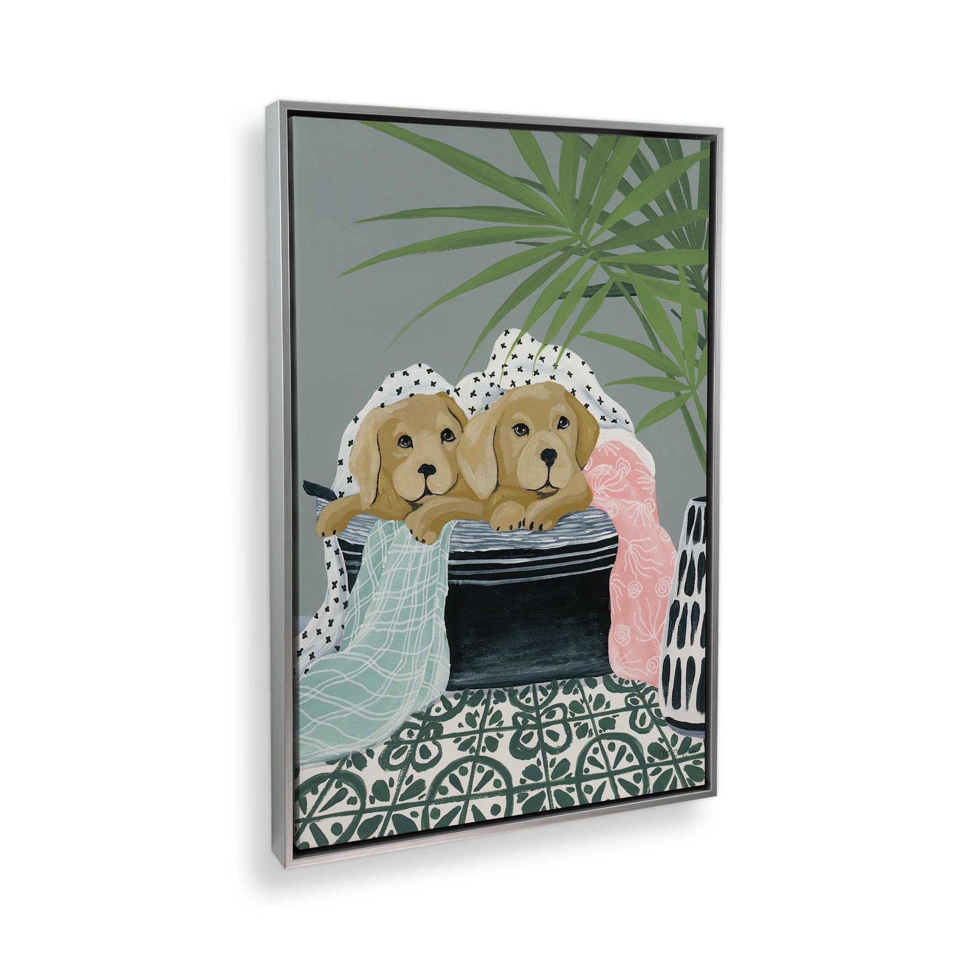 [Color:Polished Chrome], Picture of the corner of the art