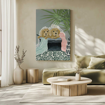 Picture of art in a room