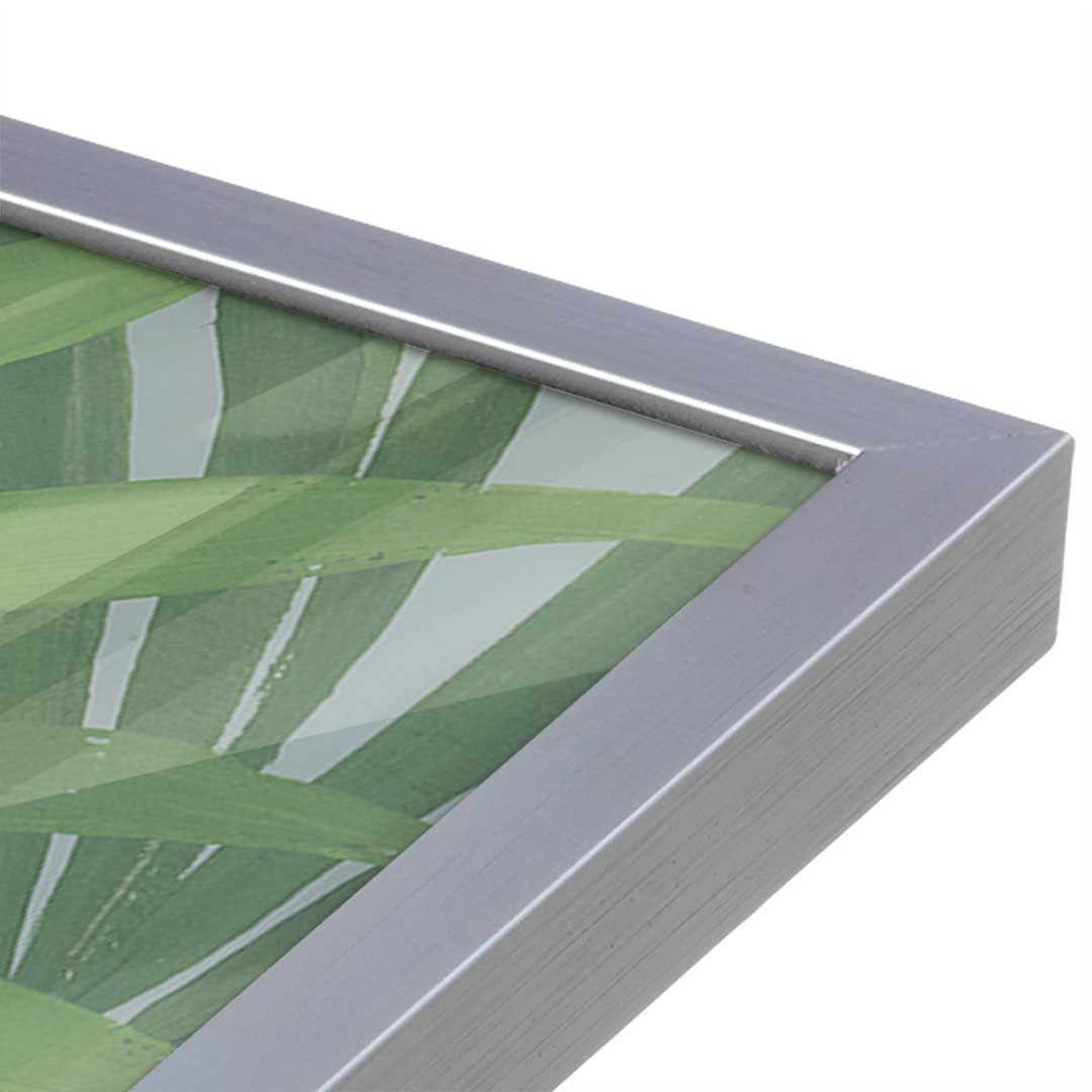 [Color:Polished Chrome], Picture of art in a Polished Chrome frame at an angle