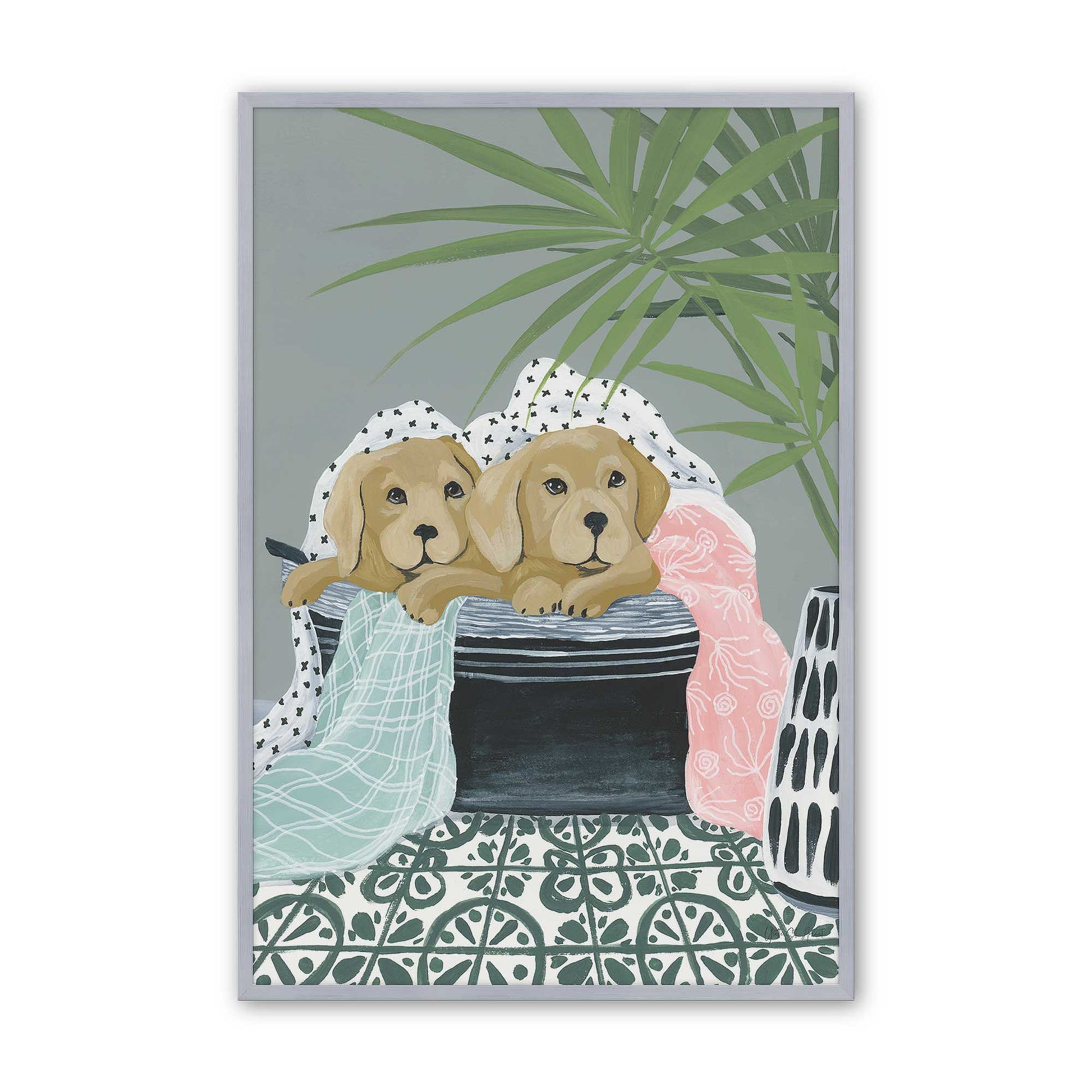 [Color:Polished Chrome], Picture of art in a Polished Chrome frame