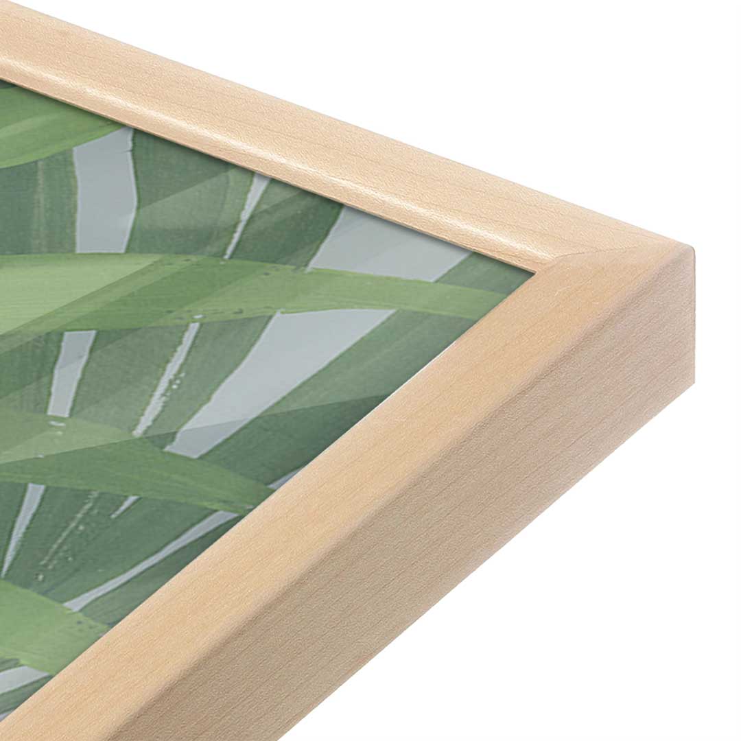 [Color:Raw Maple], Picture of art in a Raw Maple frame at an angle