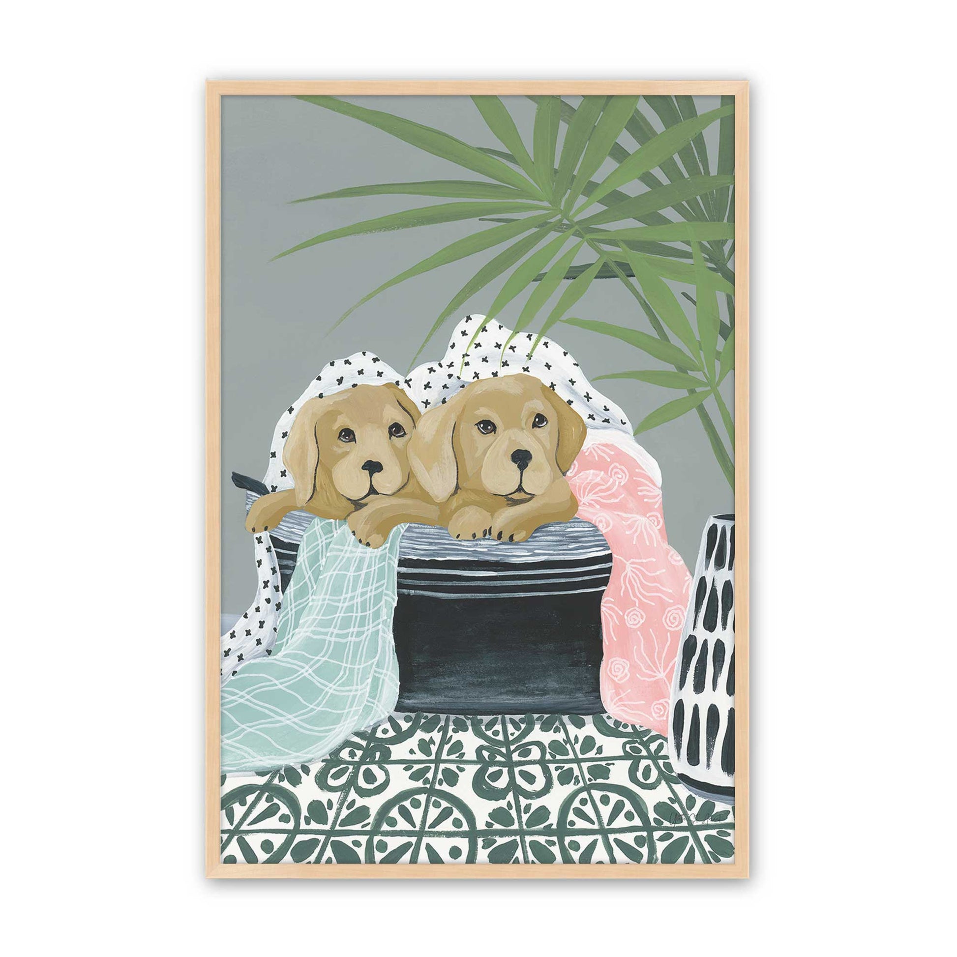 [Color:Raw Maple], Picture of art in a Raw Maple frame