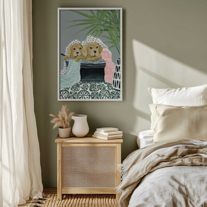 Picture of art in a room
