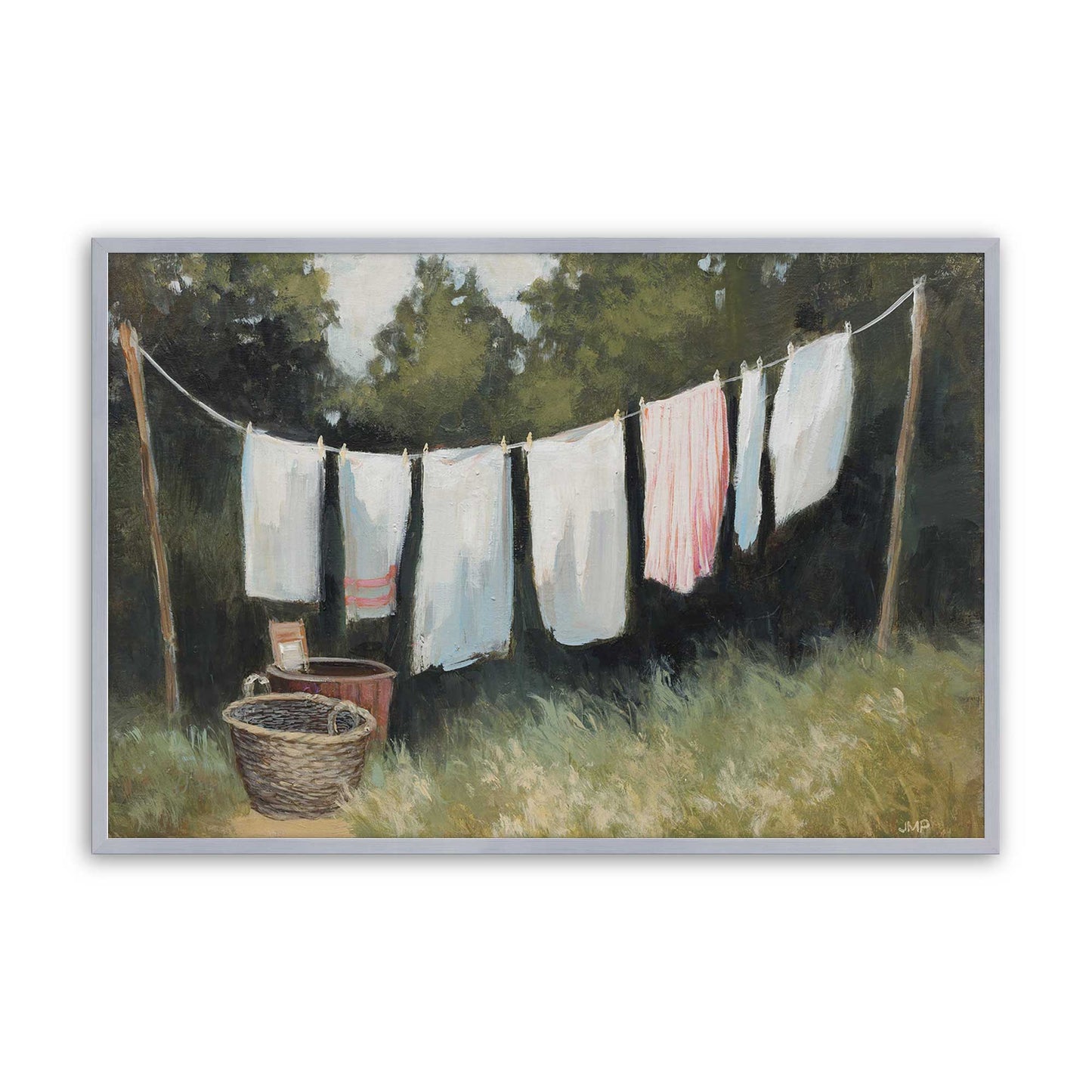 [Color:Polished Chrome], Picture of art in a Polished Chrome frame