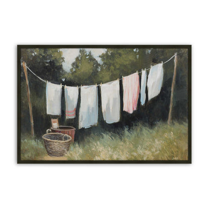 [Color:Satin Black], Picture of art in a Satin Black frame