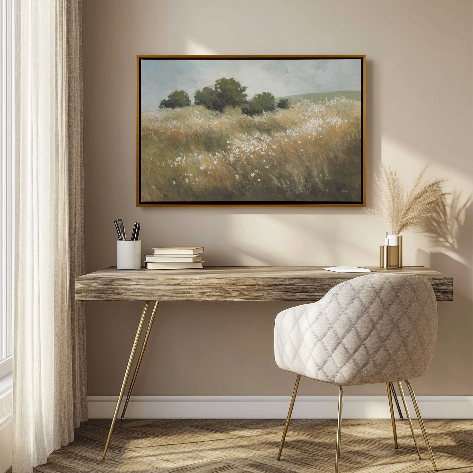 Picture of art in a room