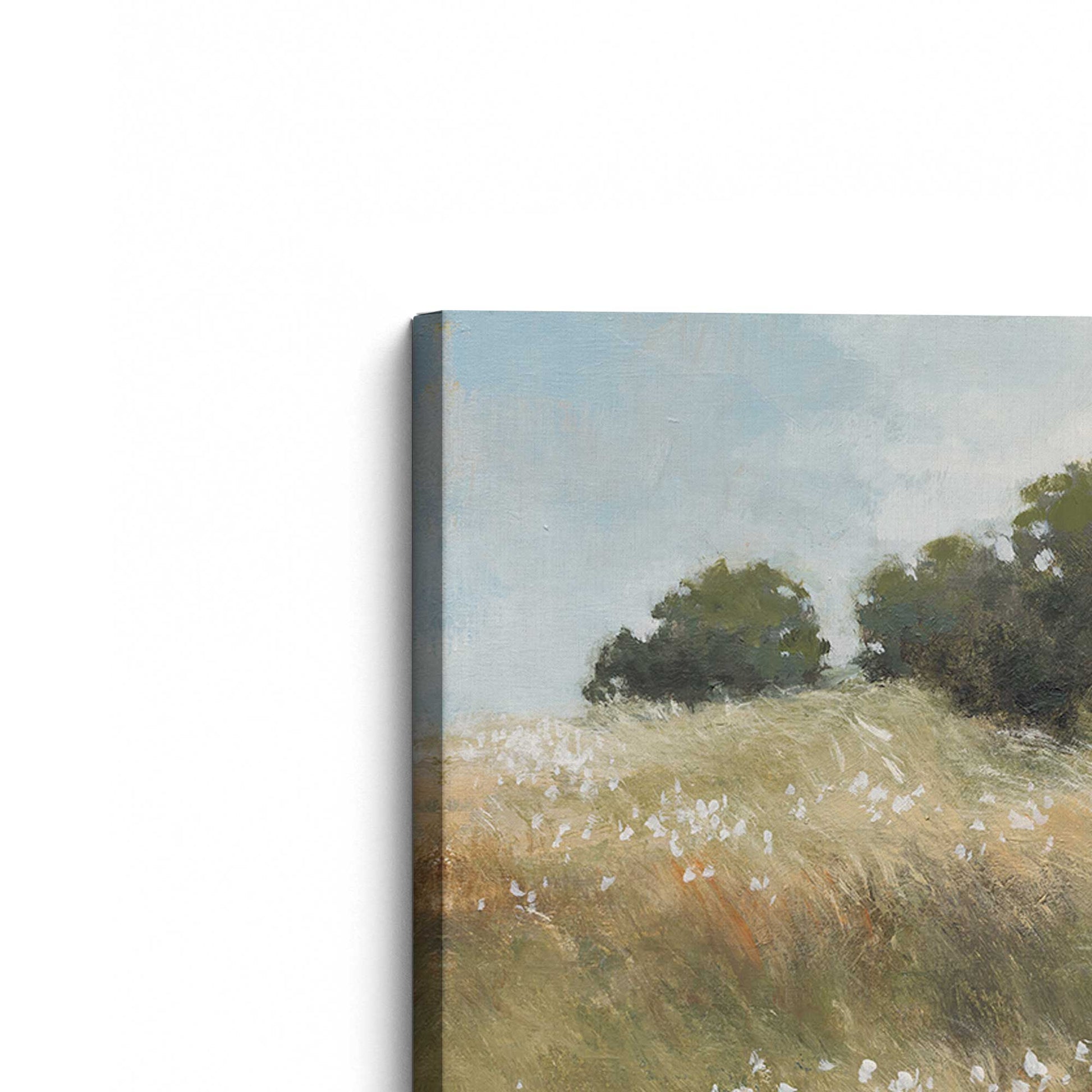 [Color:Stretched Canvas], Picture of the corner of the art