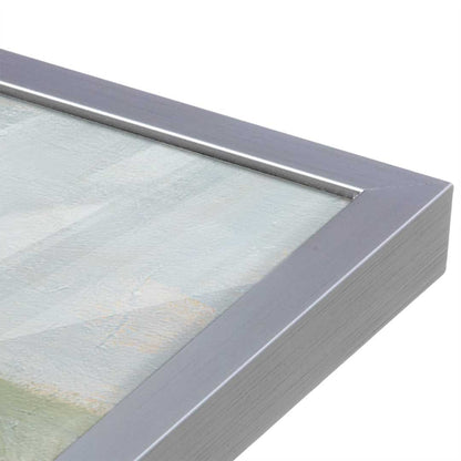 [Color:Polished Chrome], Picture of art in a Polished Chrome frame at an angle