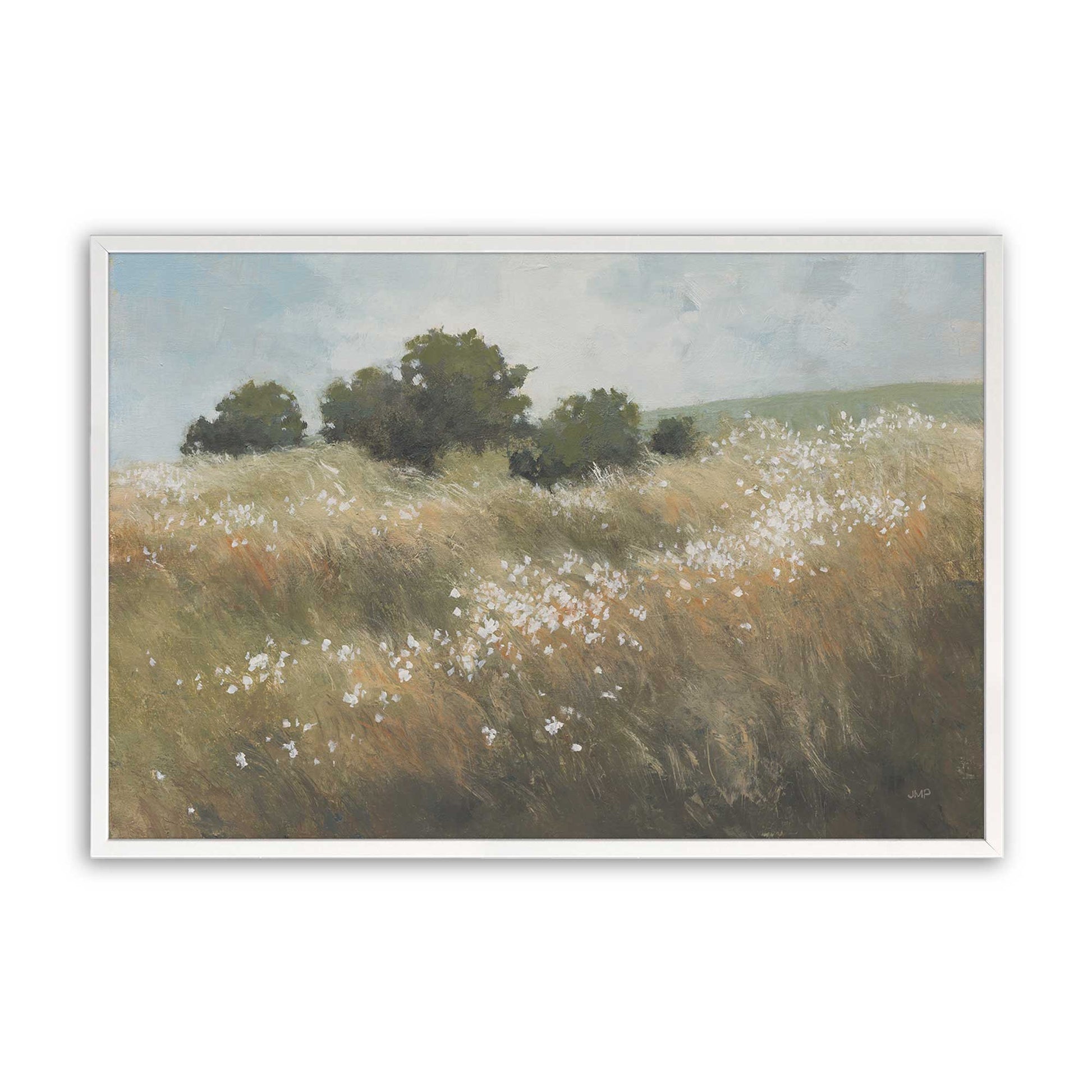 [Color:Opaque White], Picture of art in a Opaque White frame