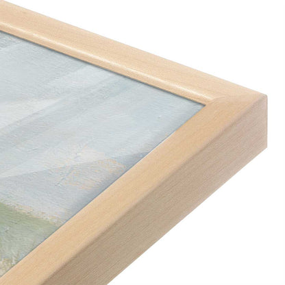 [Color:Raw Maple], Picture of art in a Raw Maple frame at an angle