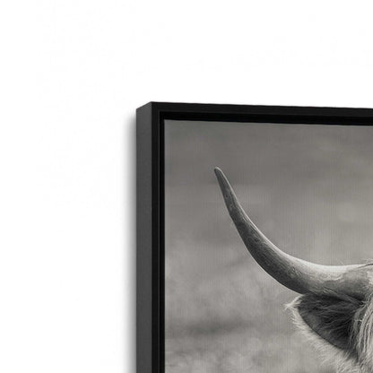 [Color:Satin Black], Picture of art in a Satin Black frame at an angle