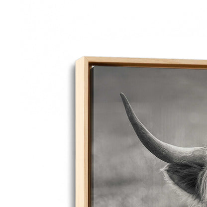 [Color:American Maple], Picture of art in a American Maple frame at an angle