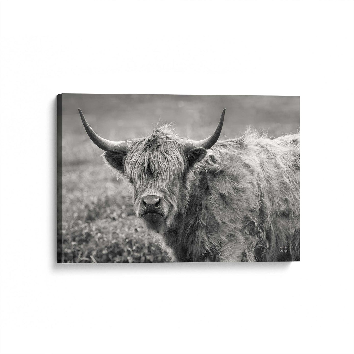 [Color:Stretched Canvas], Picture of art at an angle