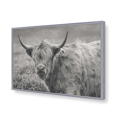 [Color:Polished Chrome], Picture of art in a Polished Chrome frame of the corner