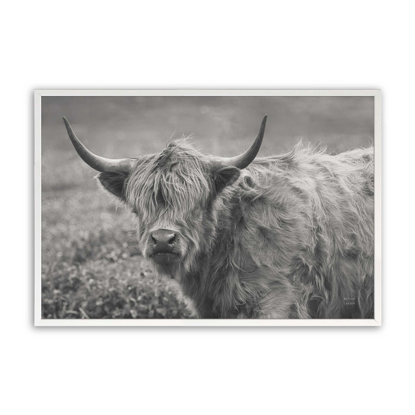 [Color:Opaque White], Picture of art in a Opaque White frame