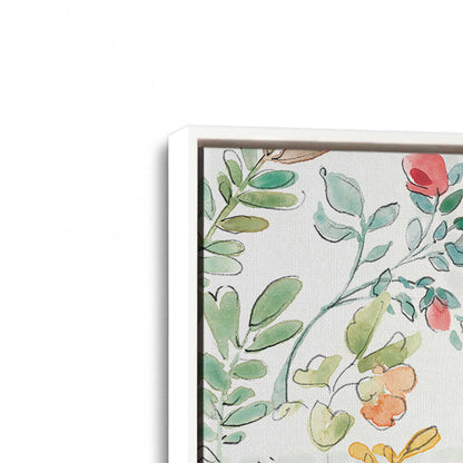 [Color:Opaque White], Picture of art in a White frame at an angle