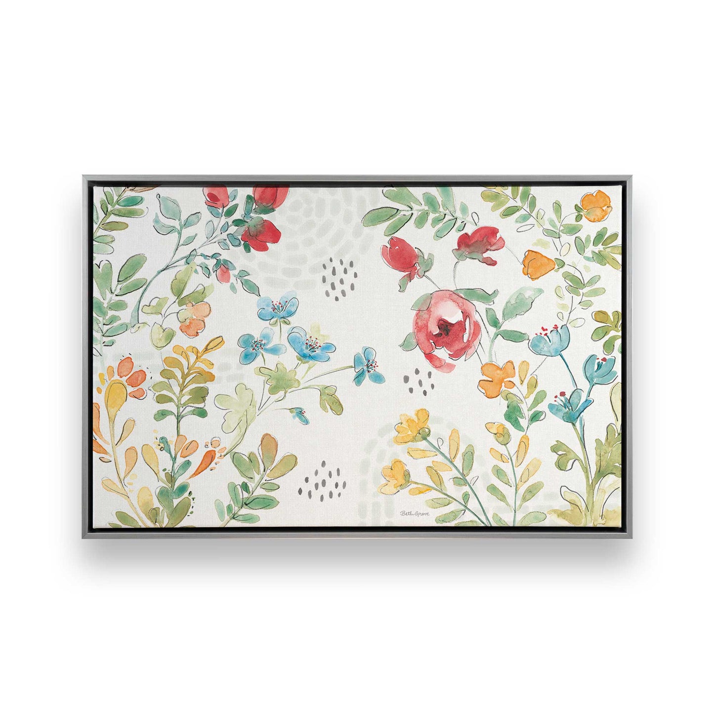 [Color:Polished Chrome], Picture of art in a Polished Chrome frame