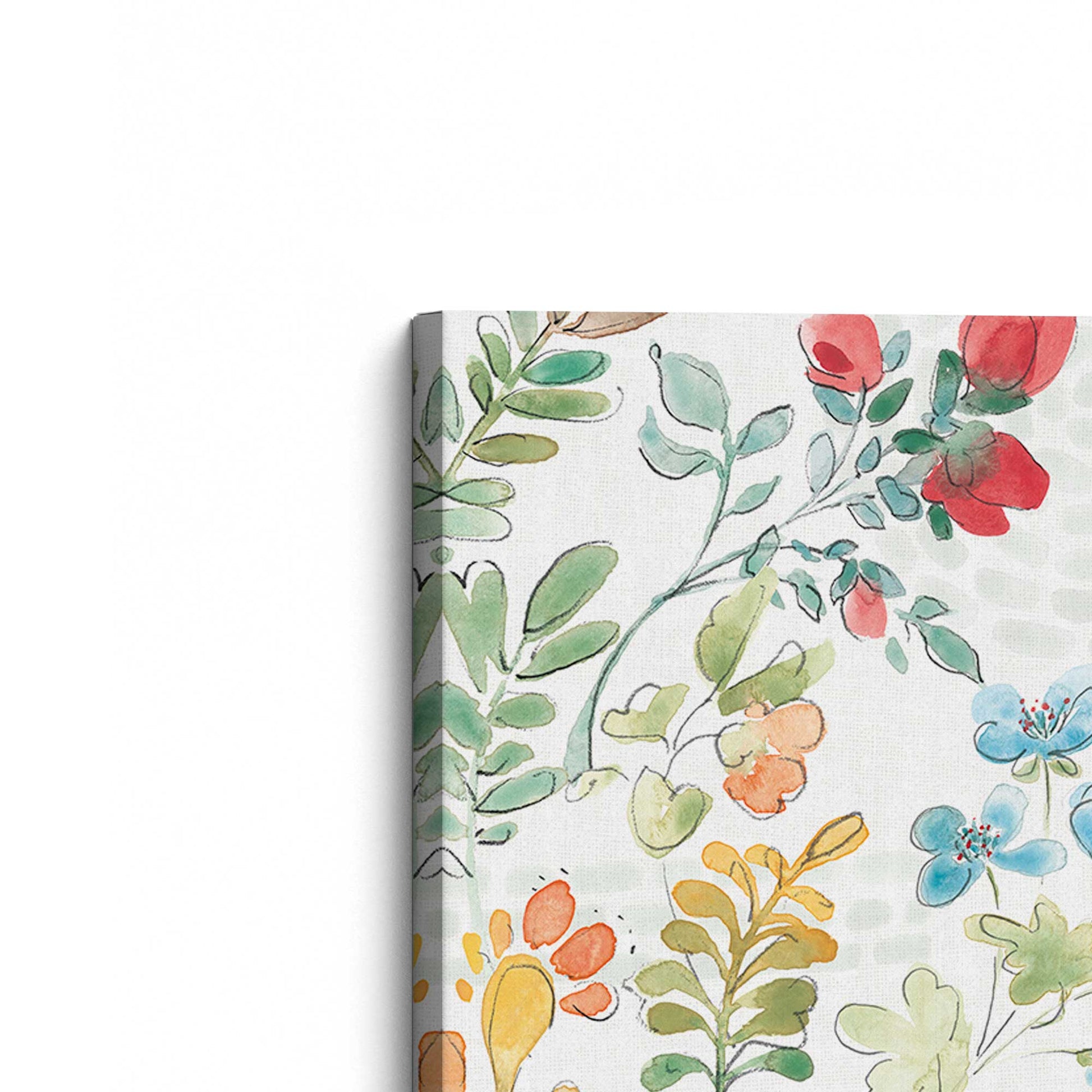 [Color:Stretched Canvas], Picture of the corner of the art