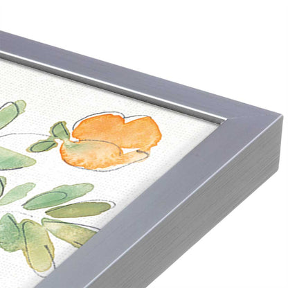 [Color:Polished Chrome], Picture of art in a Polished Chrome frame at an angle
