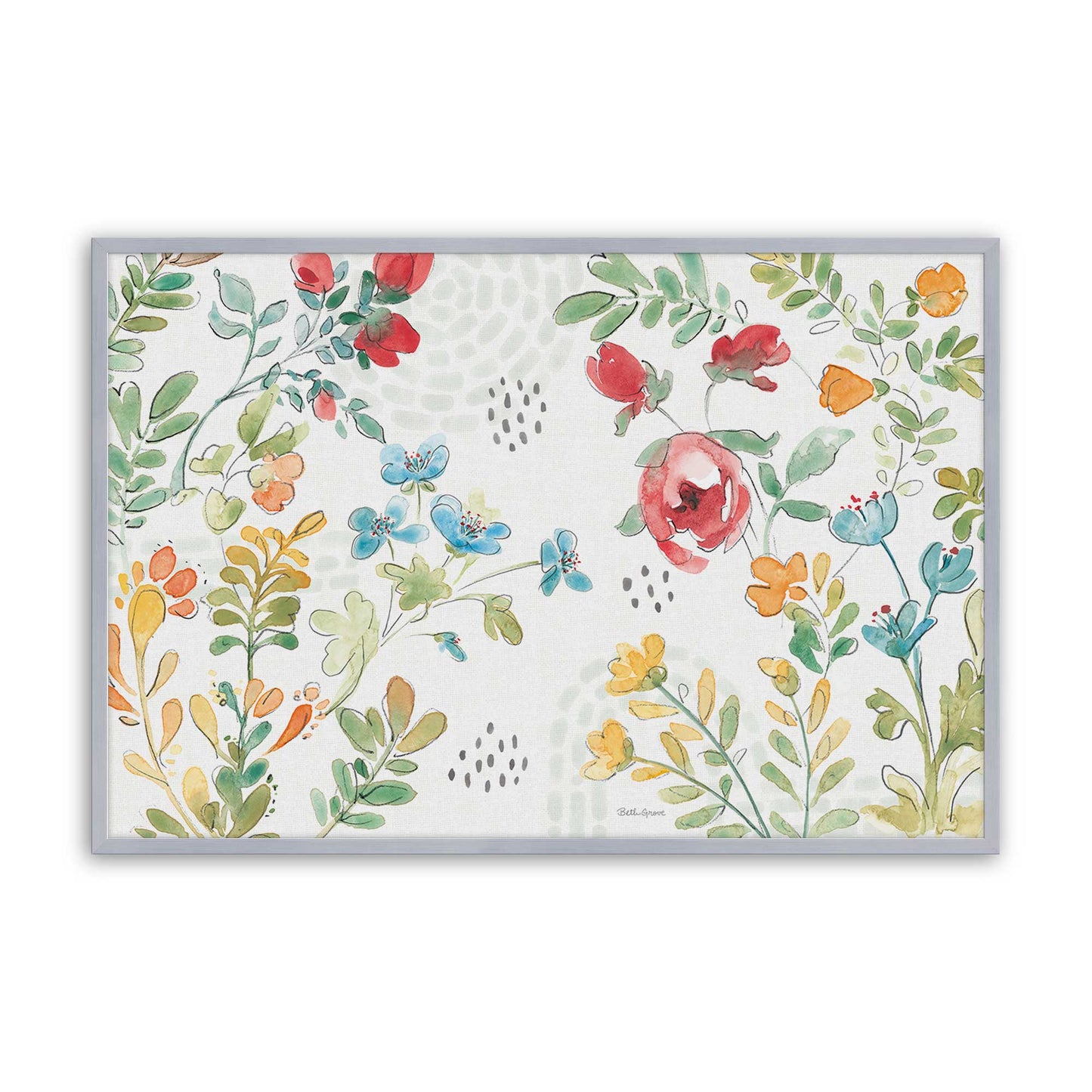 [Color:Polished Chrome], Picture of art in a Polished Chrome frame