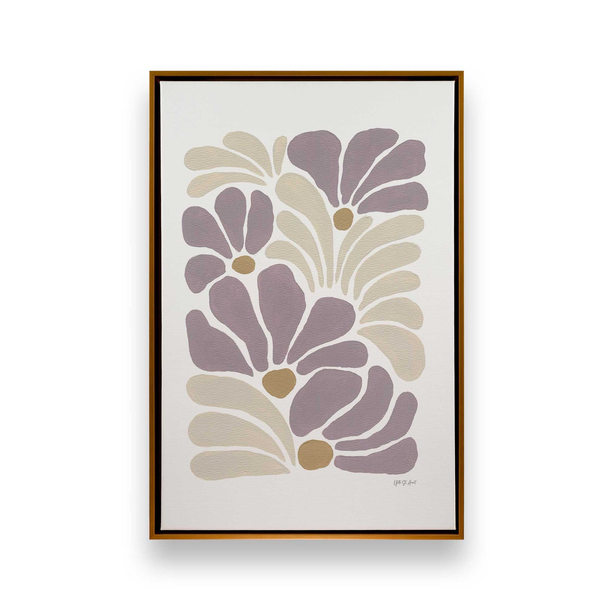 [Color:Polished Gold], Picture of art in a Polished Gold frame