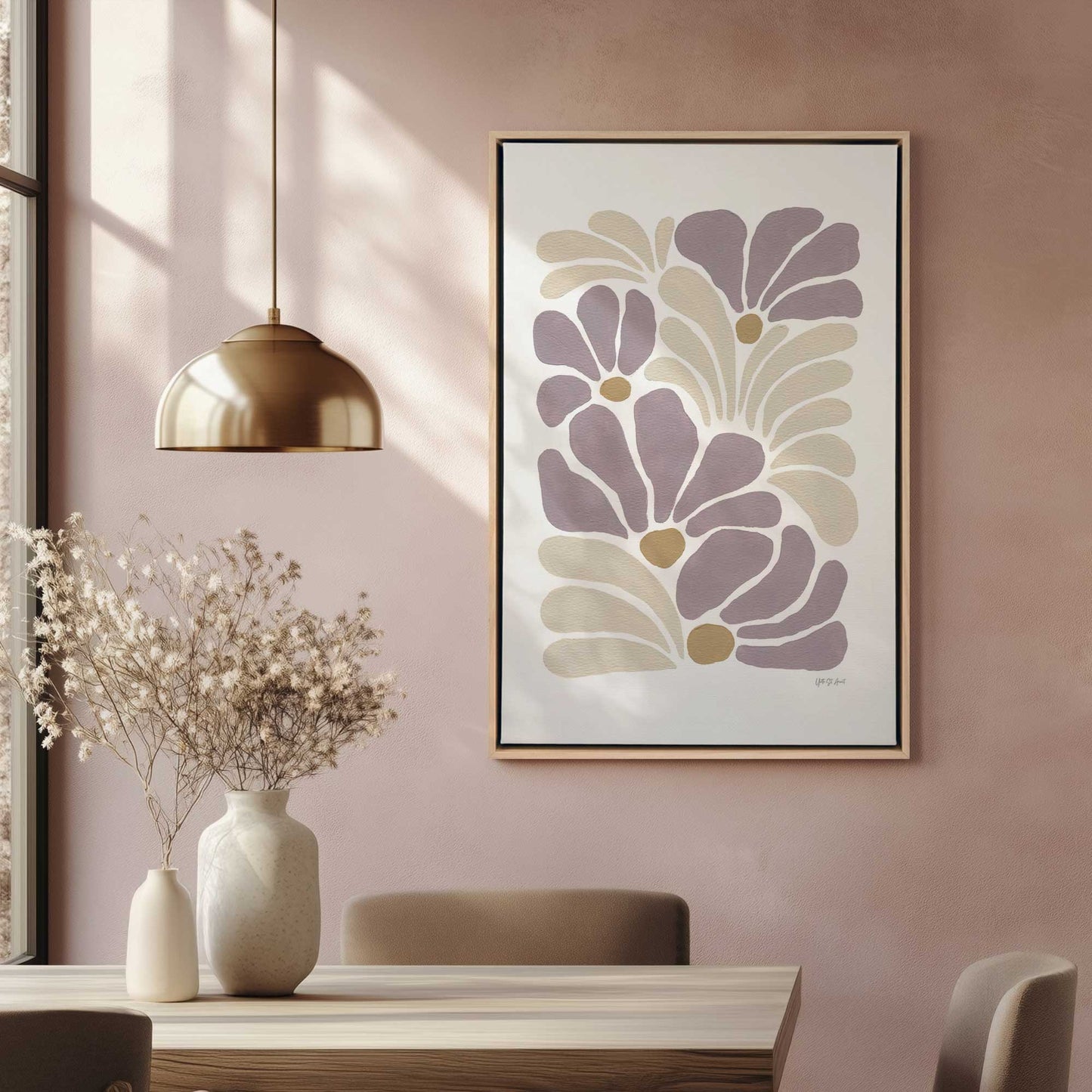 Picture of art in a room