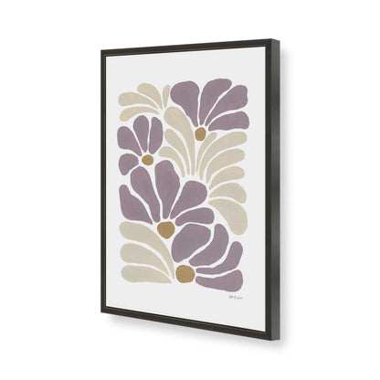 [Color:Satin Black], Picture of art in a Satin Black frame of the corner