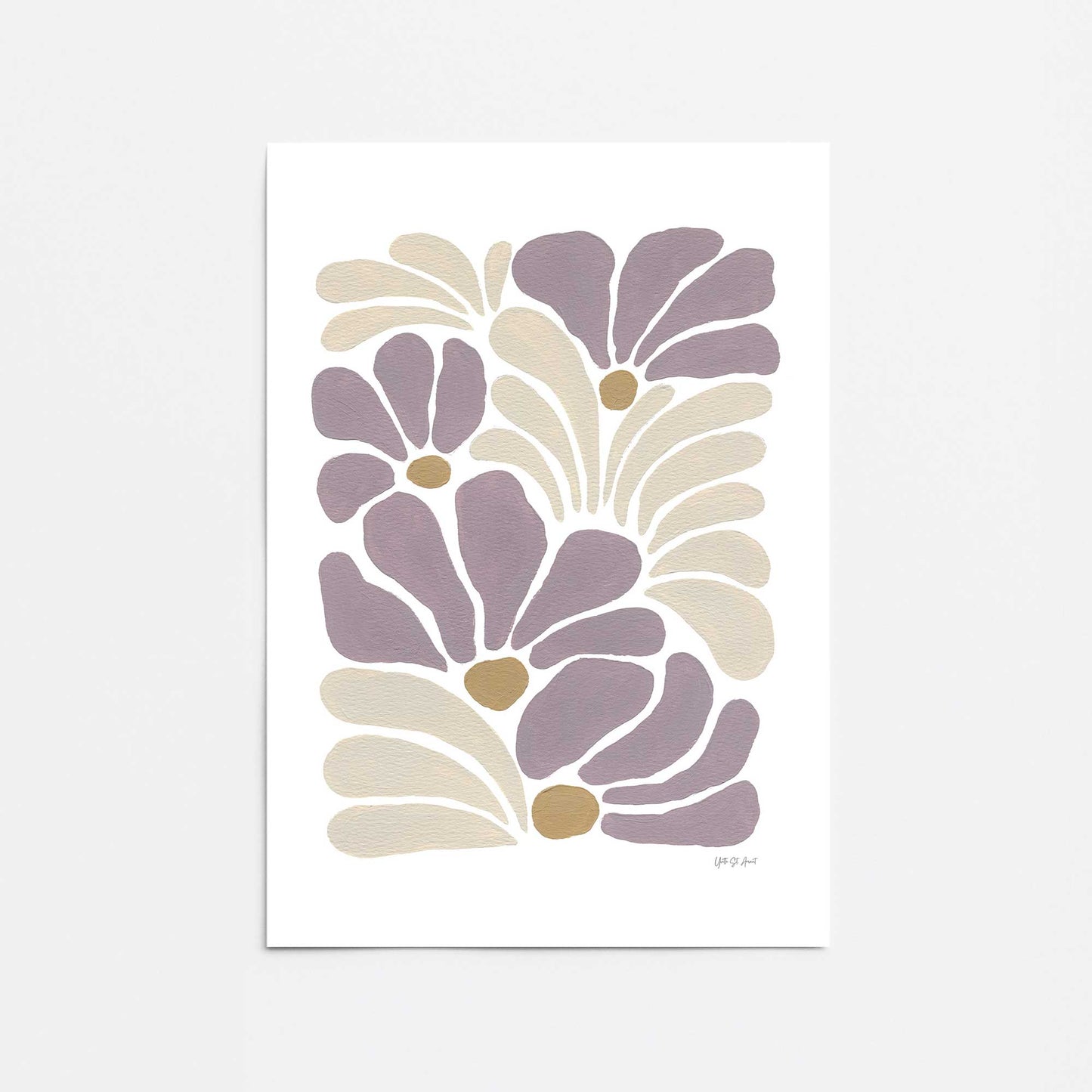 [Color:Rolled Print], Picture of close up of art