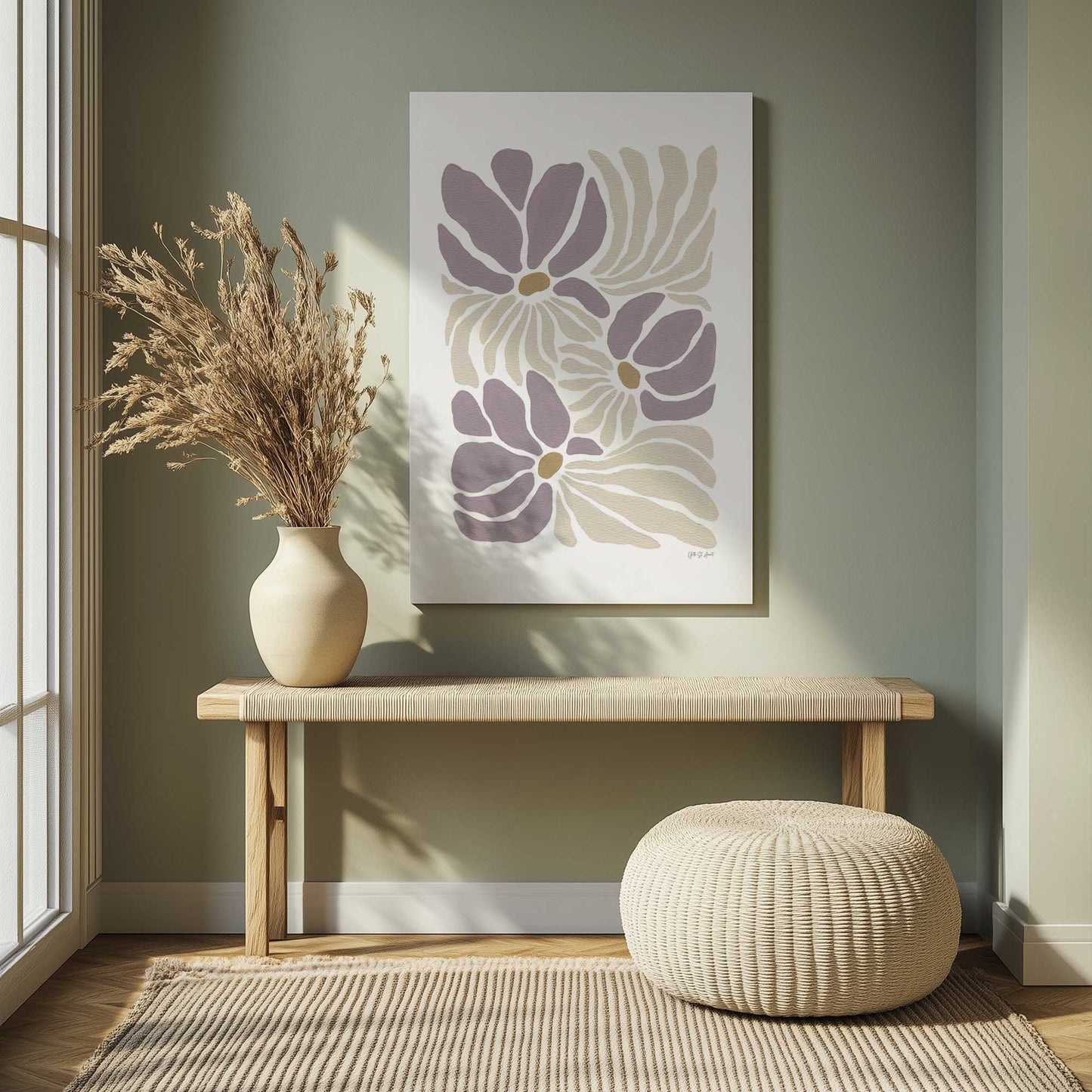 Picture of art in a room