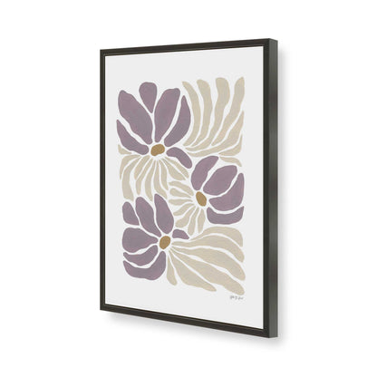 [Color:Satin Black], Picture of art in a Satin Black frame of the corner