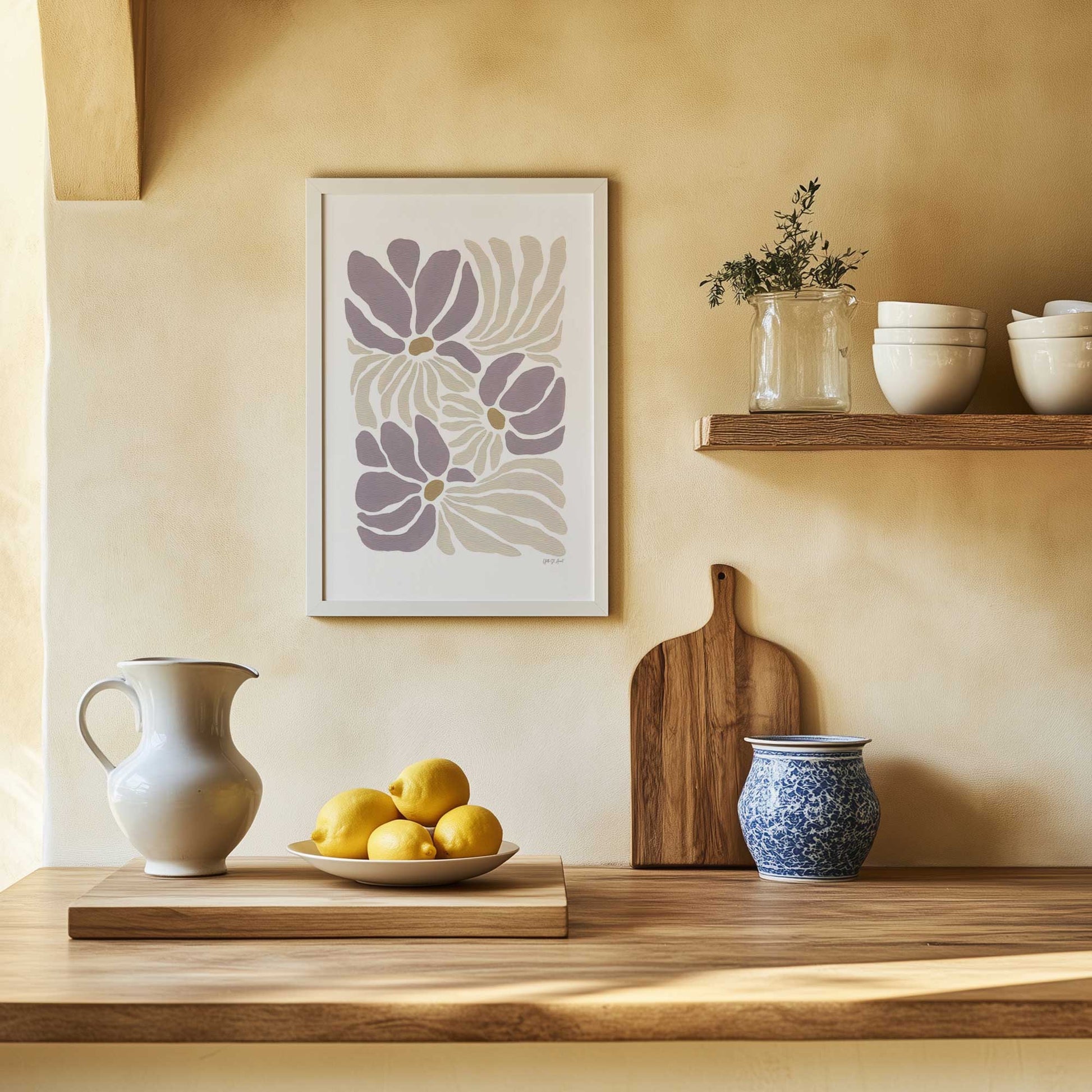 [SPECIAL],[LIFESTYLE], Picture of art hanging in a room