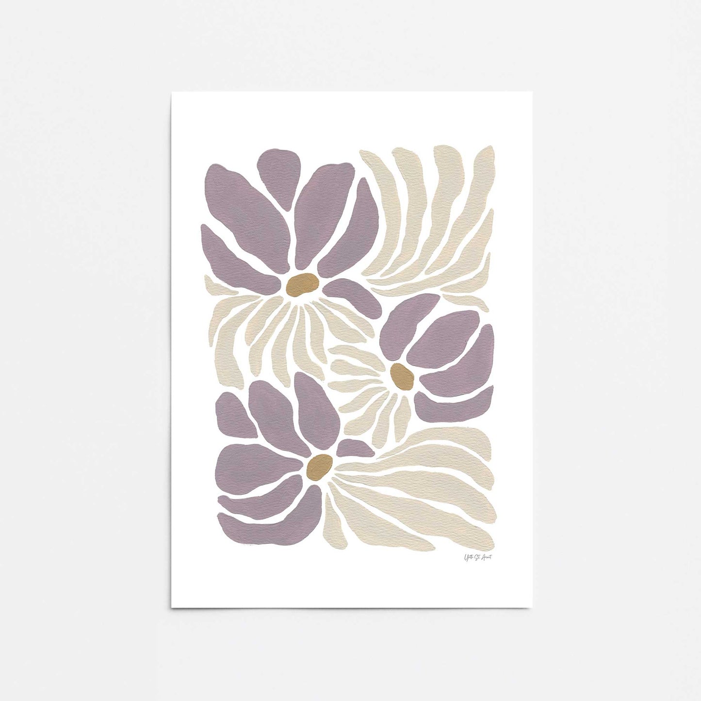 [Color:Rolled Print], Picture of close up of art