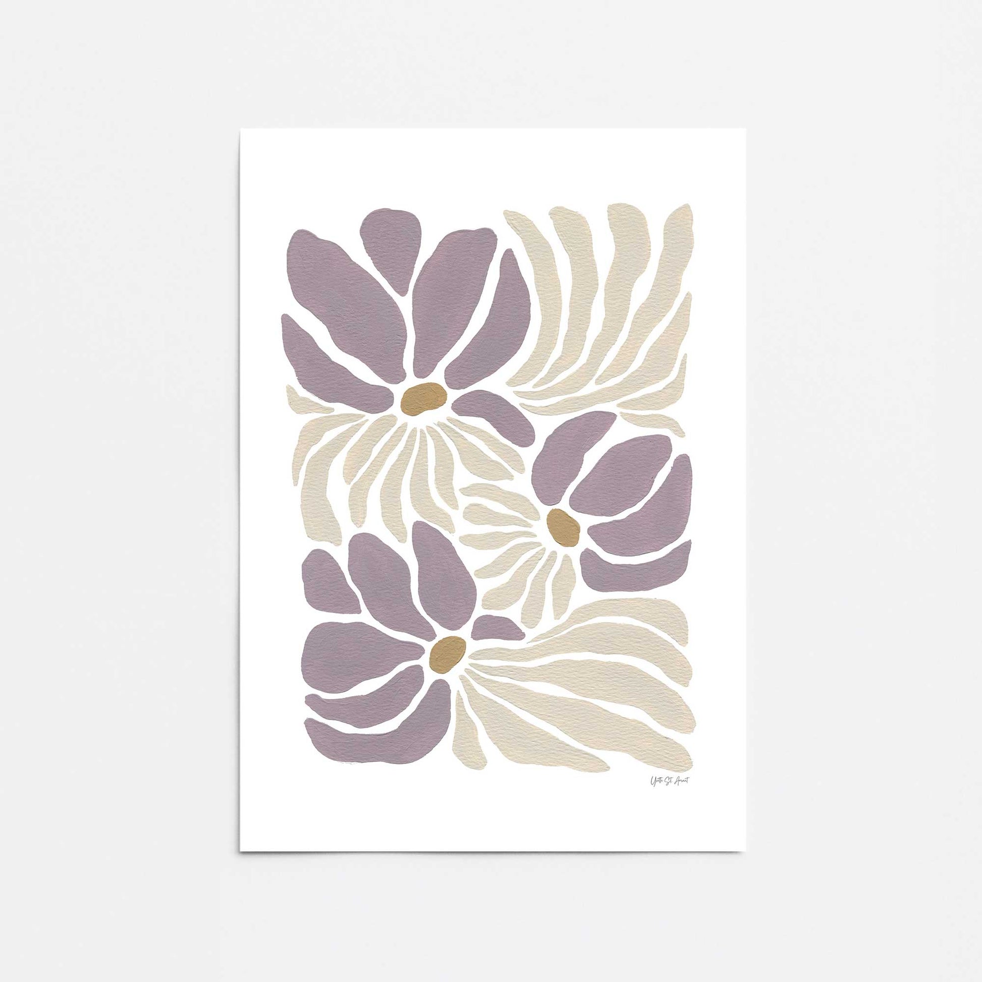 [Color:Rolled Print], Picture of close up of art