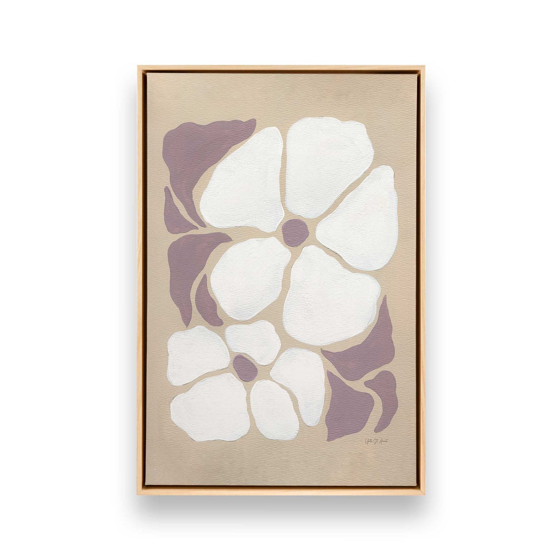 [Color:American Maple], Picture of art in a American Maple frame