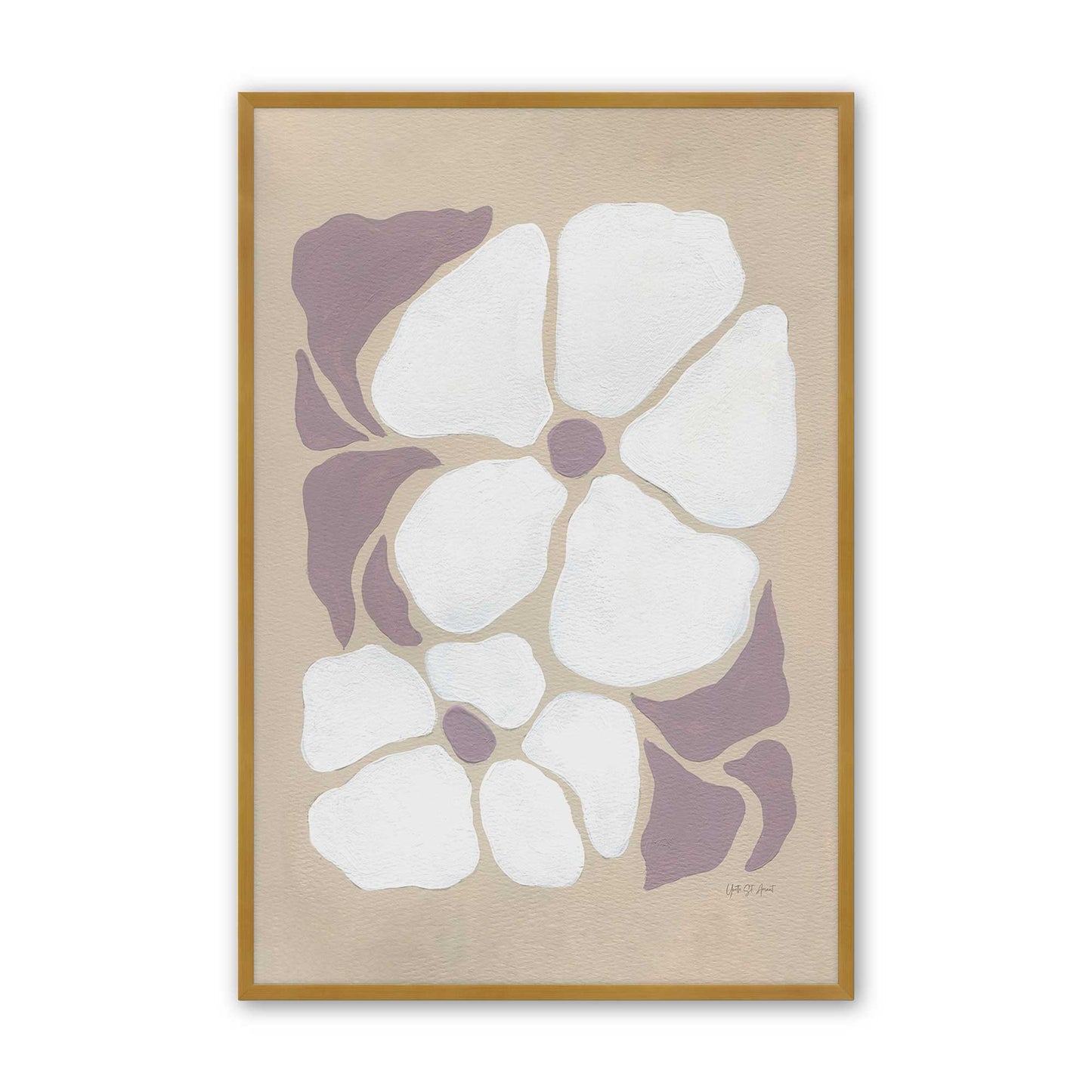 [Color:Polished Gold], Picture of art in a Polished Gold frame