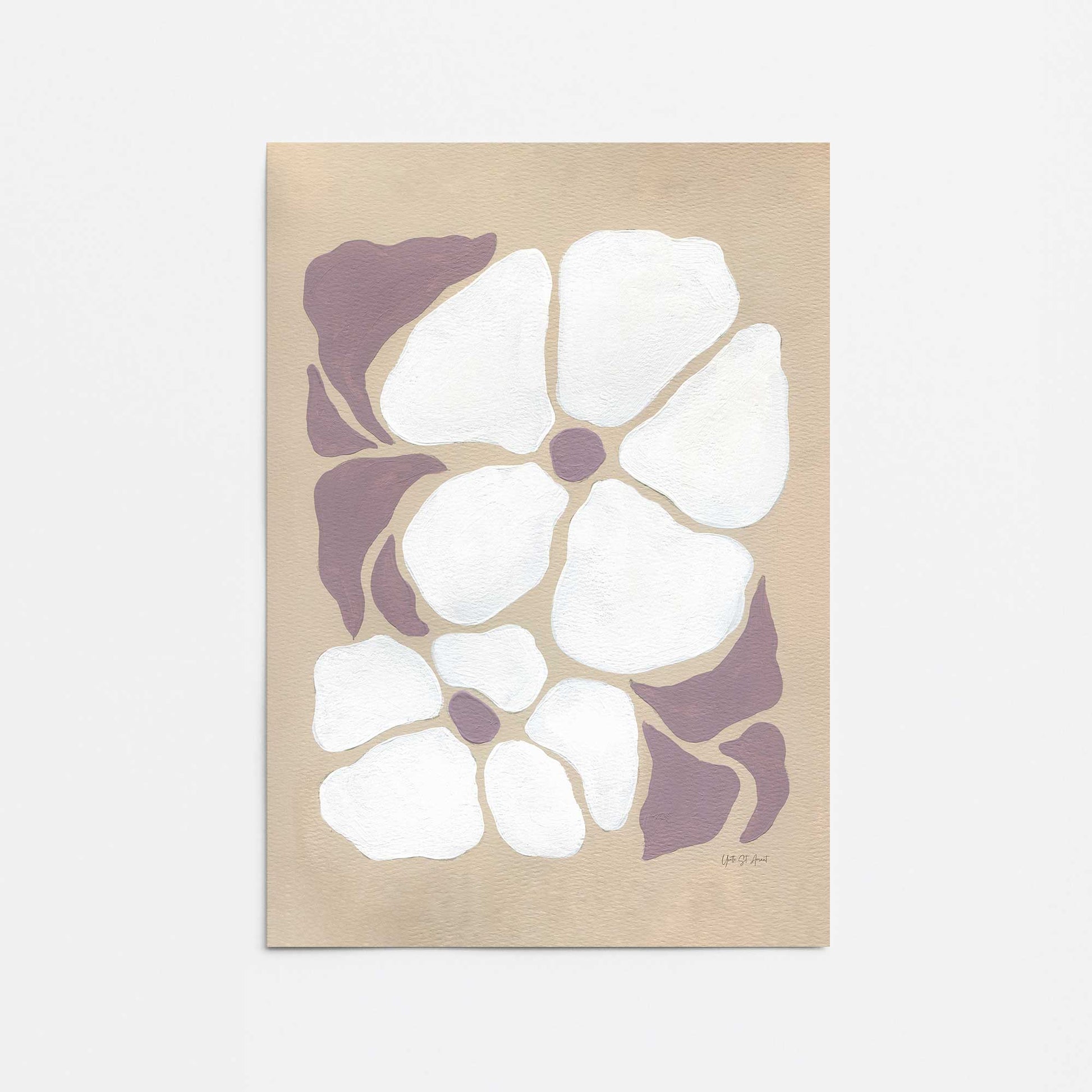 [Color:Rolled Print], Picture of close up of art