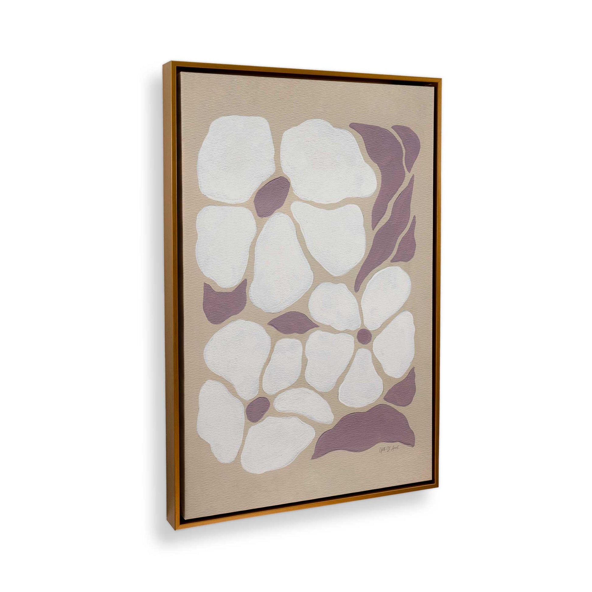 [Color:Polished Gold], Picture of the corner of the art