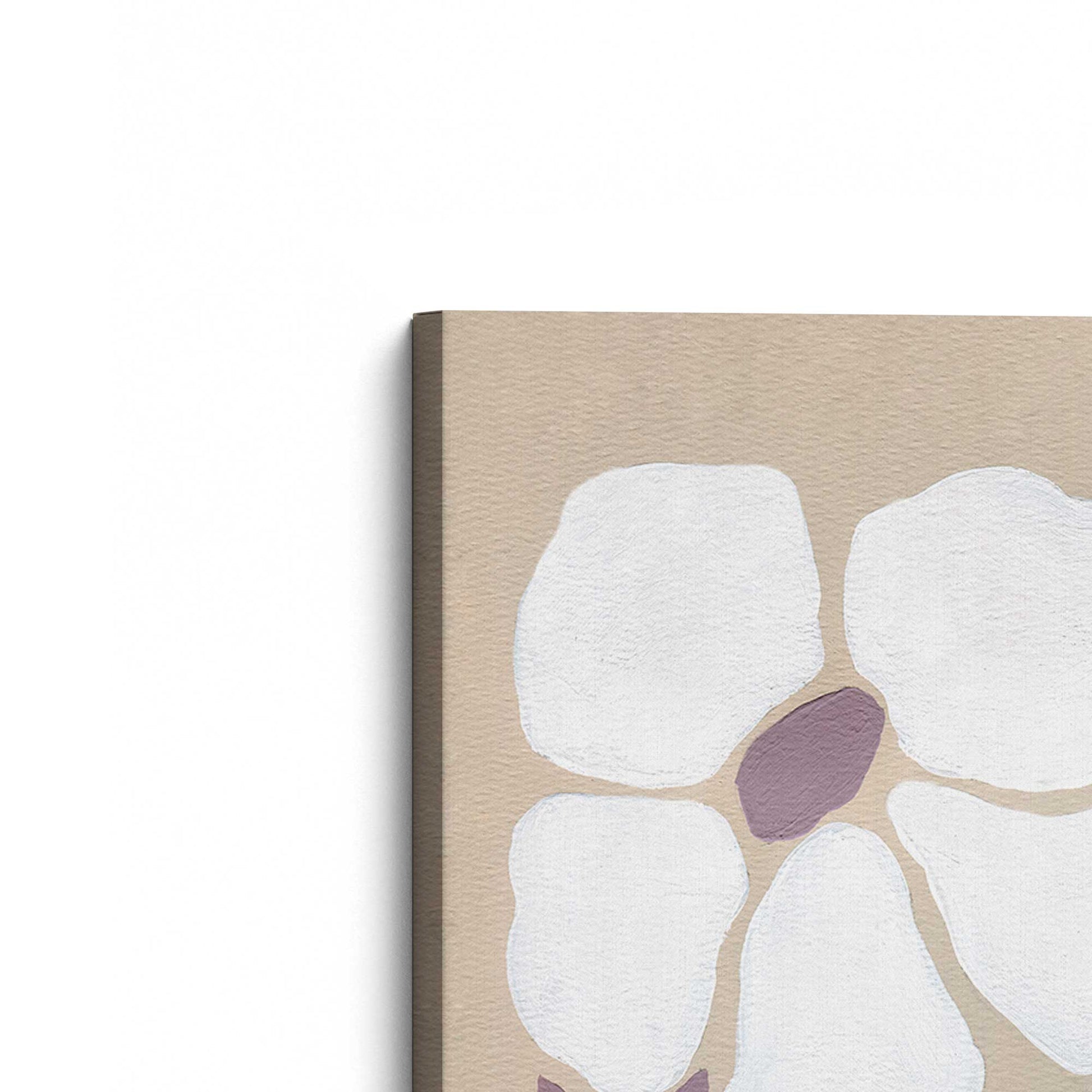 [Color:Stretched Canvas], Picture of the corner of the art