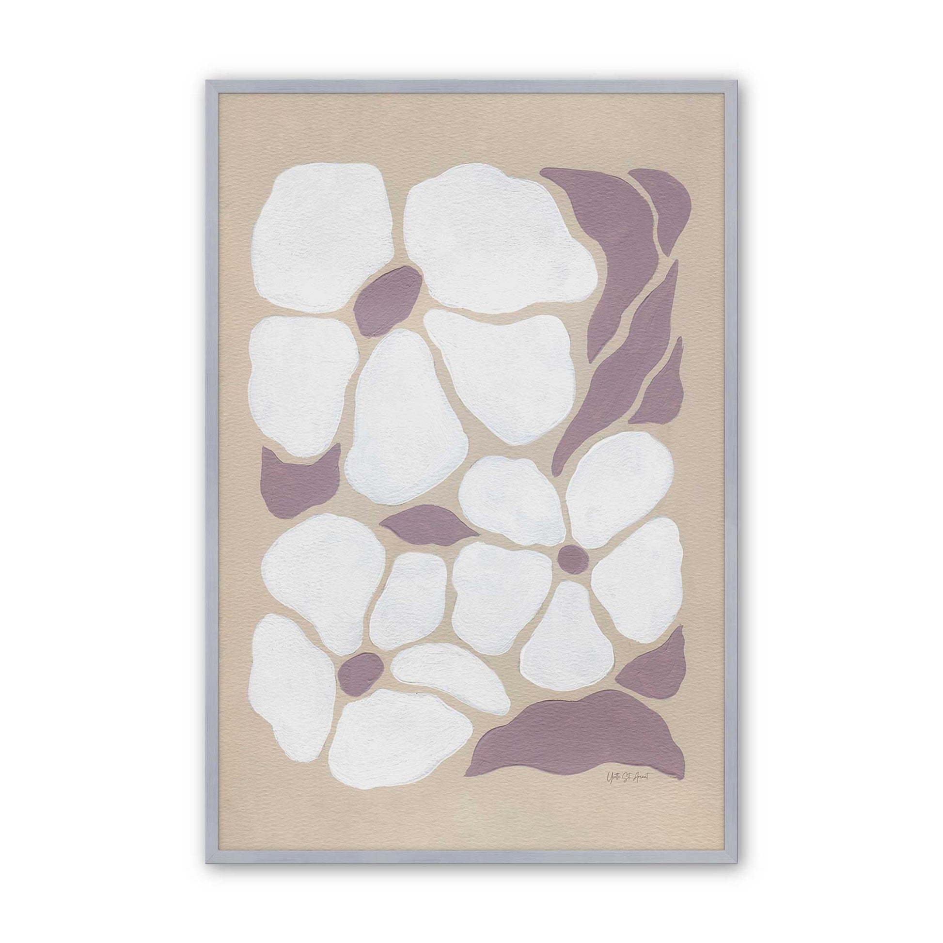 [Color:Polished Chrome], Picture of art in a Polished Chrome frame