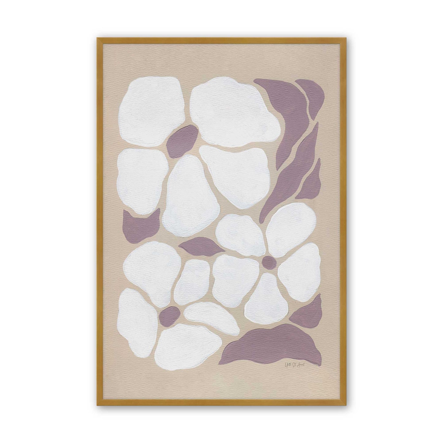 [Color:Polished Gold], Picture of art in a Polished Gold frame