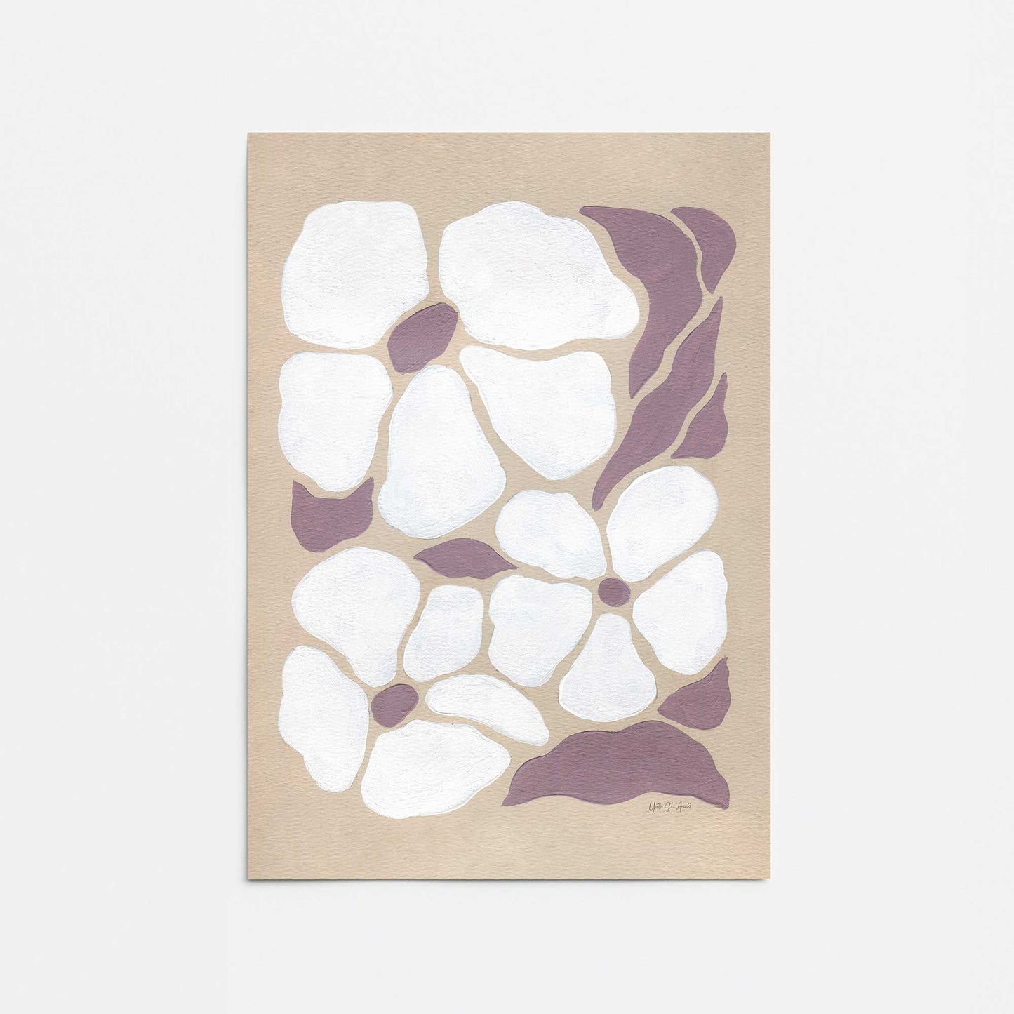 [Color:Rolled Print], Picture of close up of art