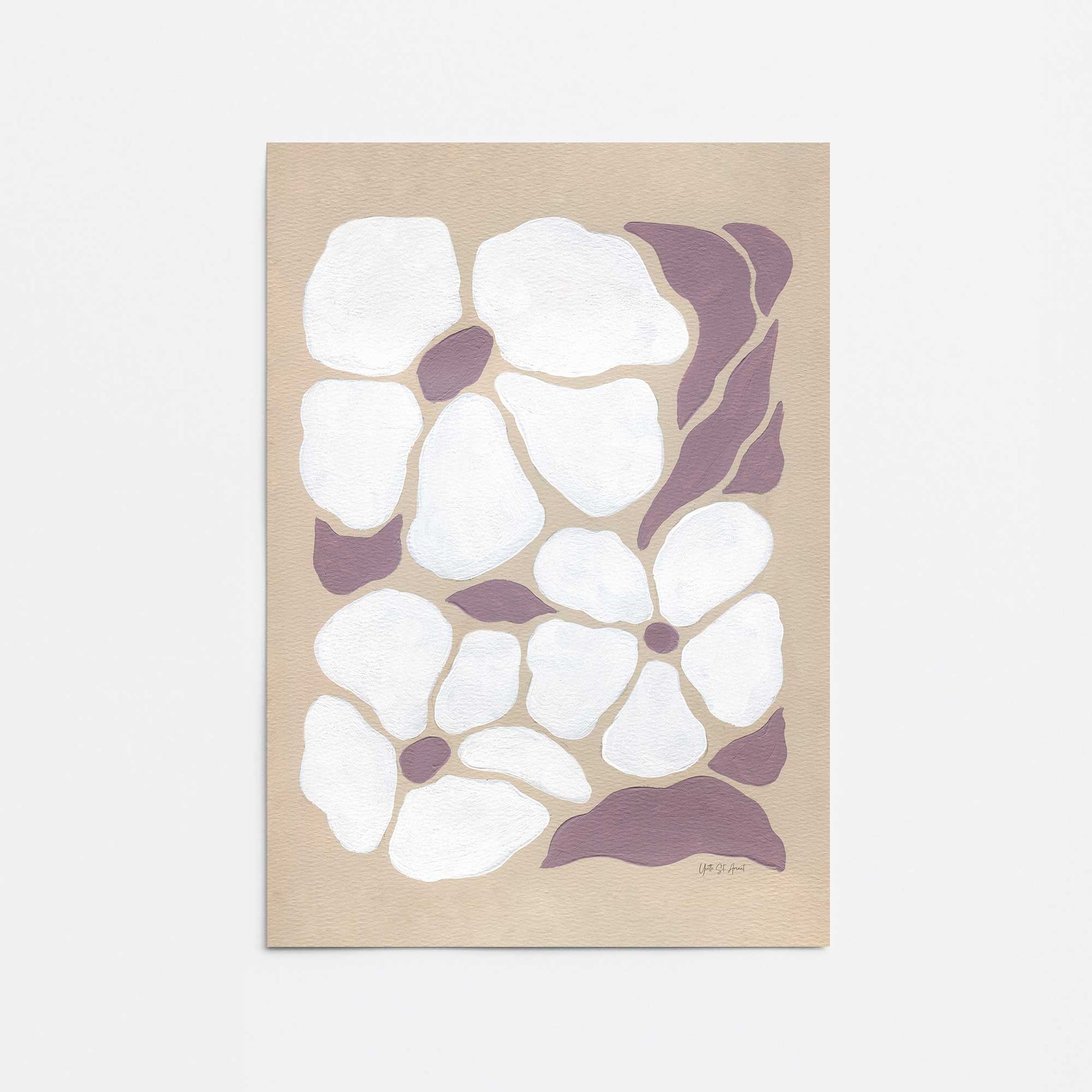 [Color:Rolled Print], Picture of close up of art