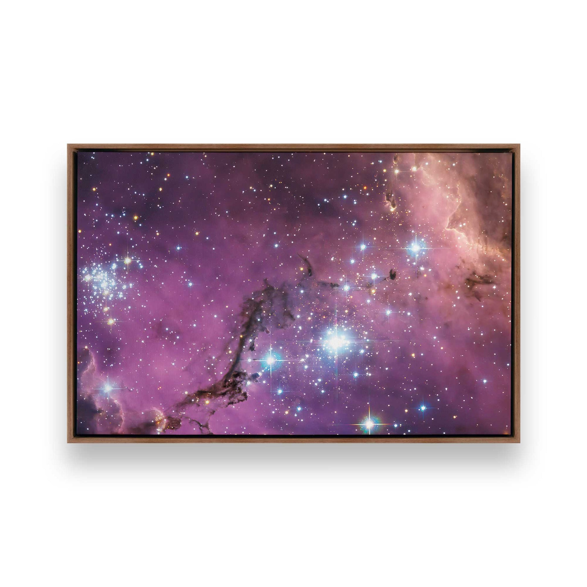 [Color:Walnut], Picture of art in a Walnut frame